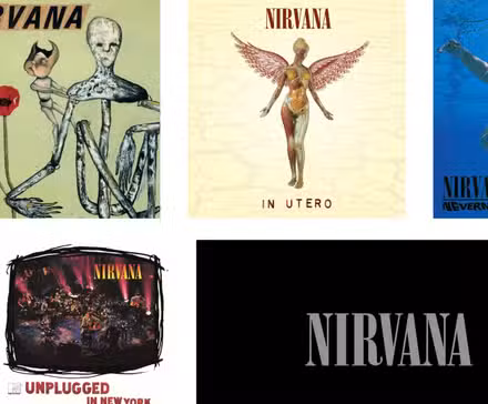 Portadas de álbumes de Nirvana