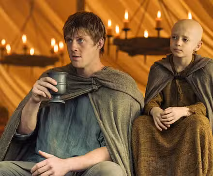 Dunk y Egg en la temporada 1 de El caballero de los siete reinos