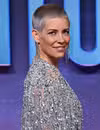 Foto de cabeza de Evangeline Lilly en la proyección de gala de Reino Unido 