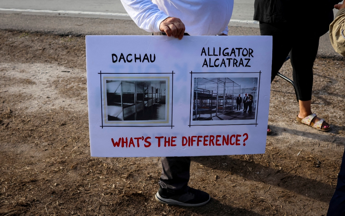 AI denuncia 'tortura' y 'desapariciones' en centros migratorios Alligator Alcatraz y Krome