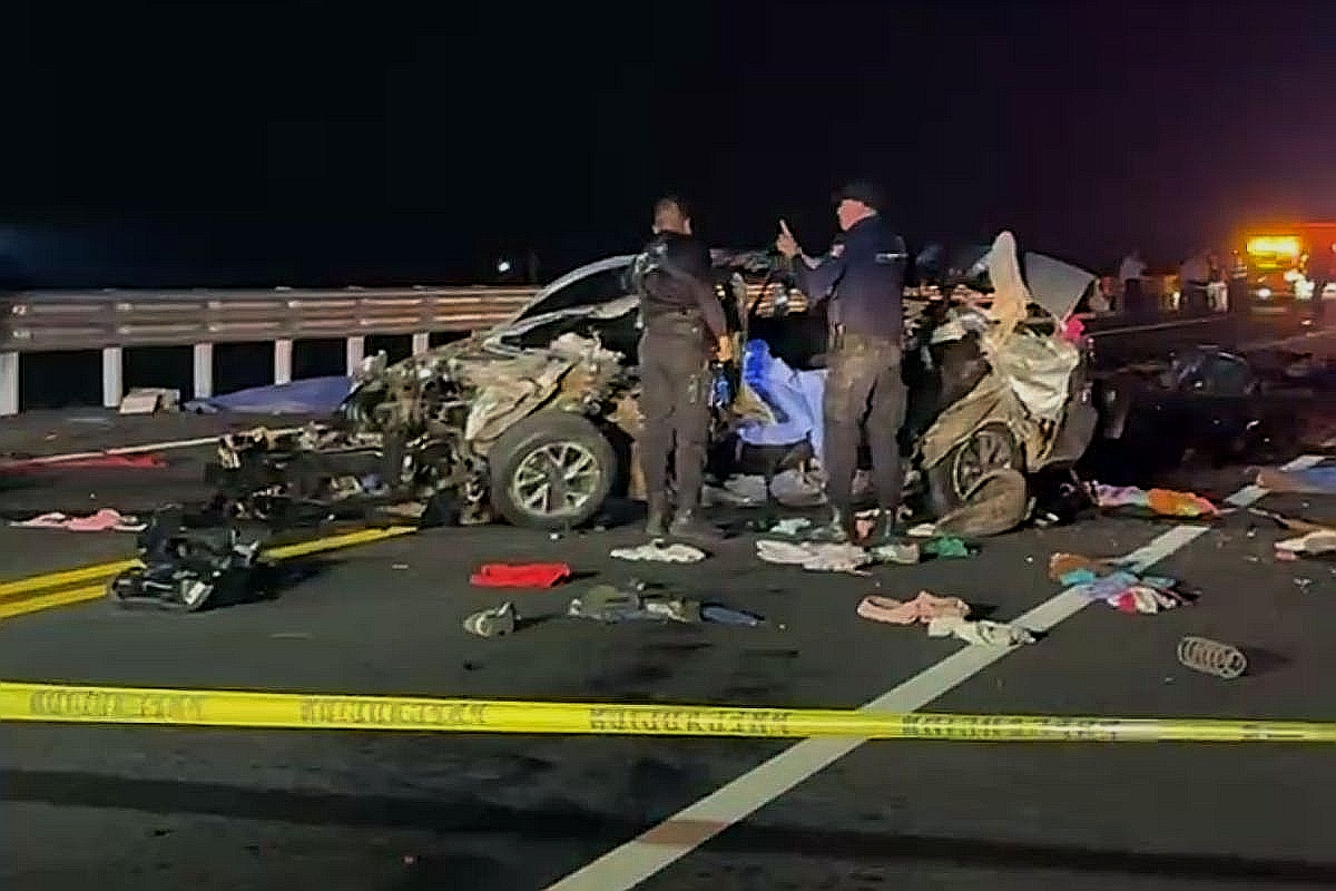 Accidente en la autopista Tepic–Compostela deja siete víctimas mortales