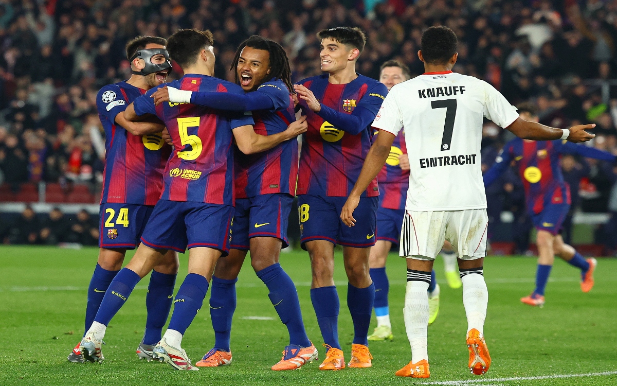 Champions League: Salva Jules Koundé al Barsa en el Camp Nou | Resultados