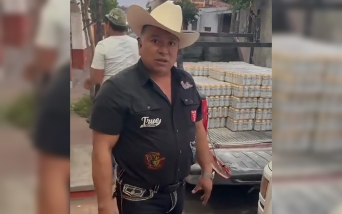 Compra alcalde de Amacuzac 24 mil cervezas para el 'bienestar' de la población