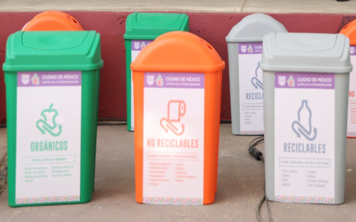 Desde el 1 de enero, los chilangos deberán separar su basura en 3 bolsas