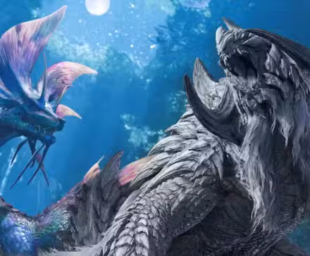 Monstruos Monster Hunter Wilds Mizutsune y Arkveld