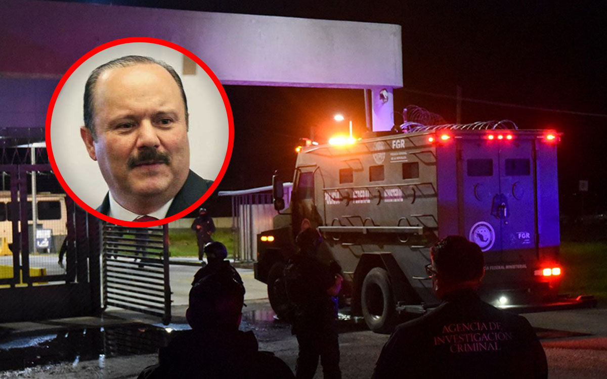 Exgobernador César Duarte ingresa al penal del Altiplano por presunto lavado de dinero