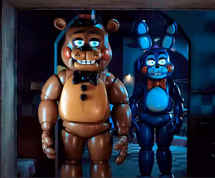 Toy Freddy y Toy Bonnie en Cinco noches en Freddy's 2