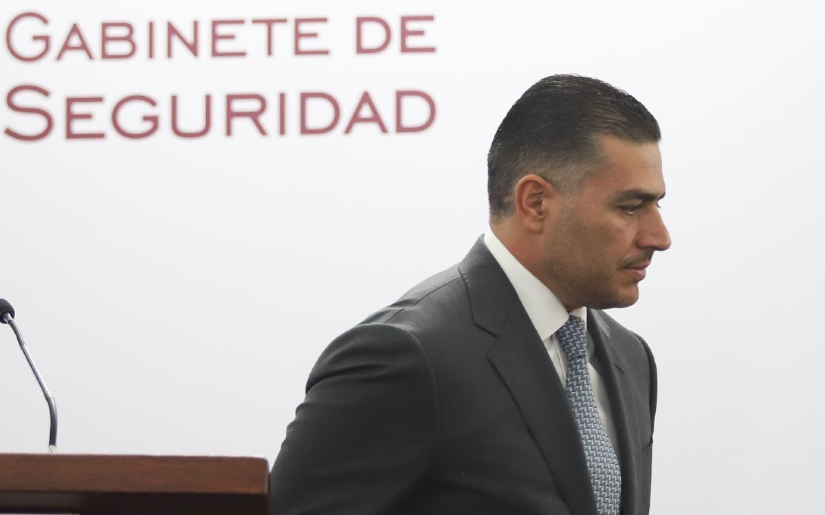 García Harfuch niega vínculo entre líder criminal y Pedro Haces de Morena