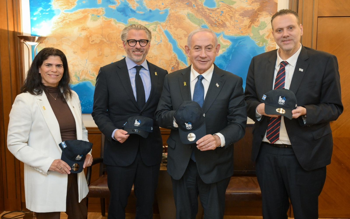 LA 2028: Wasserman rinde pleitesía a Netanyahu en Jerusalén