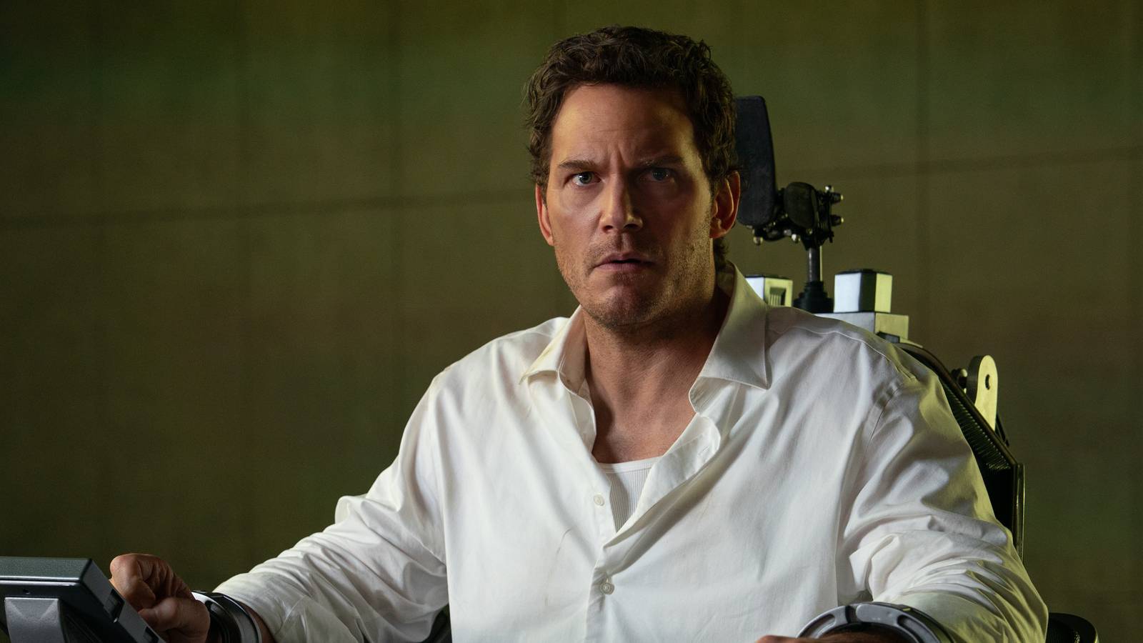 Mercy Image revela una nueva mirada a Chris Pratt en la alucinante película de ciencia ficción de Amazon [Exclusive]