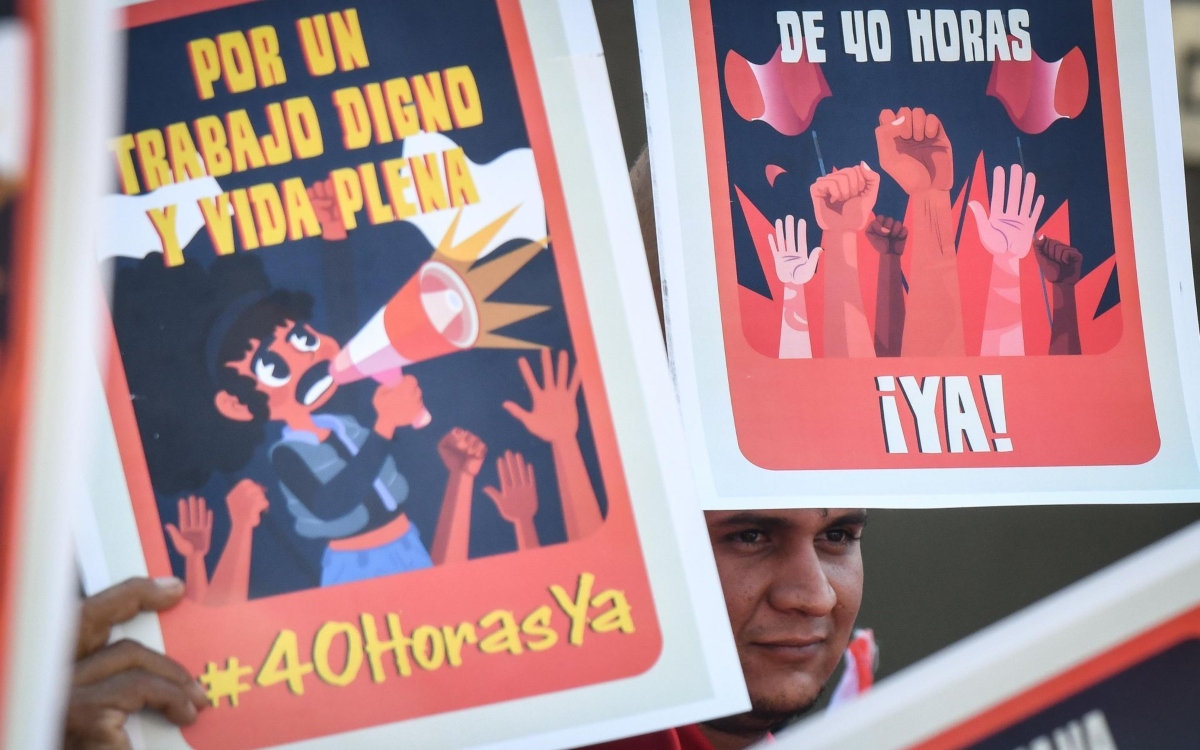 Senado recibe propuesta para reducir a 40 horas la jornada laboral