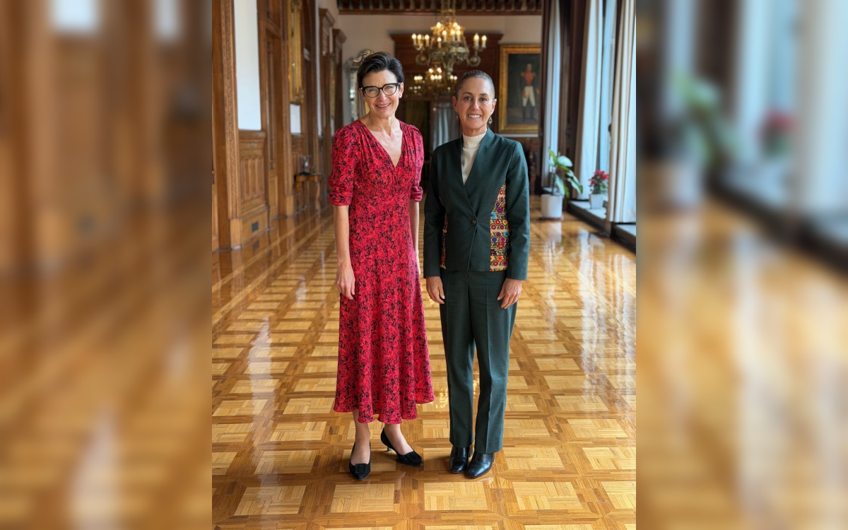 Sheinbaum recibe a CEO de Citi en Palacio Nacional