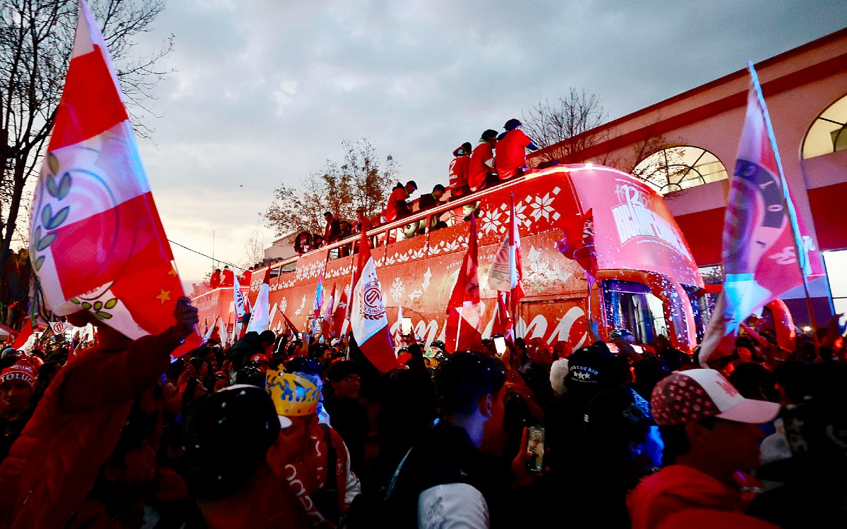 Toluca celebra con gran desfile el nuevo título de los Diablos Rojos