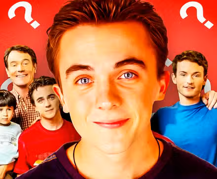 Dewey, Lois, Jamie, Hal, Malcolm, Francis y Rhys Wilkerson en Malcolm el de enmedio