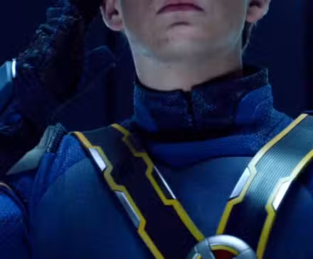 El traje de cíclope de Tye Sheridan en X-Men: Apocalipsis