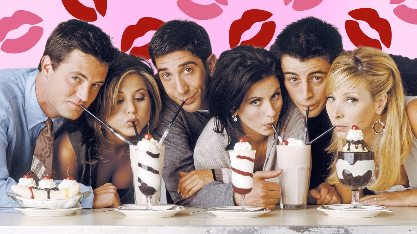 A lo largo de 10 temporadas, todos los personajes de FRIENDS se besaron (con una excepción sorpresa)