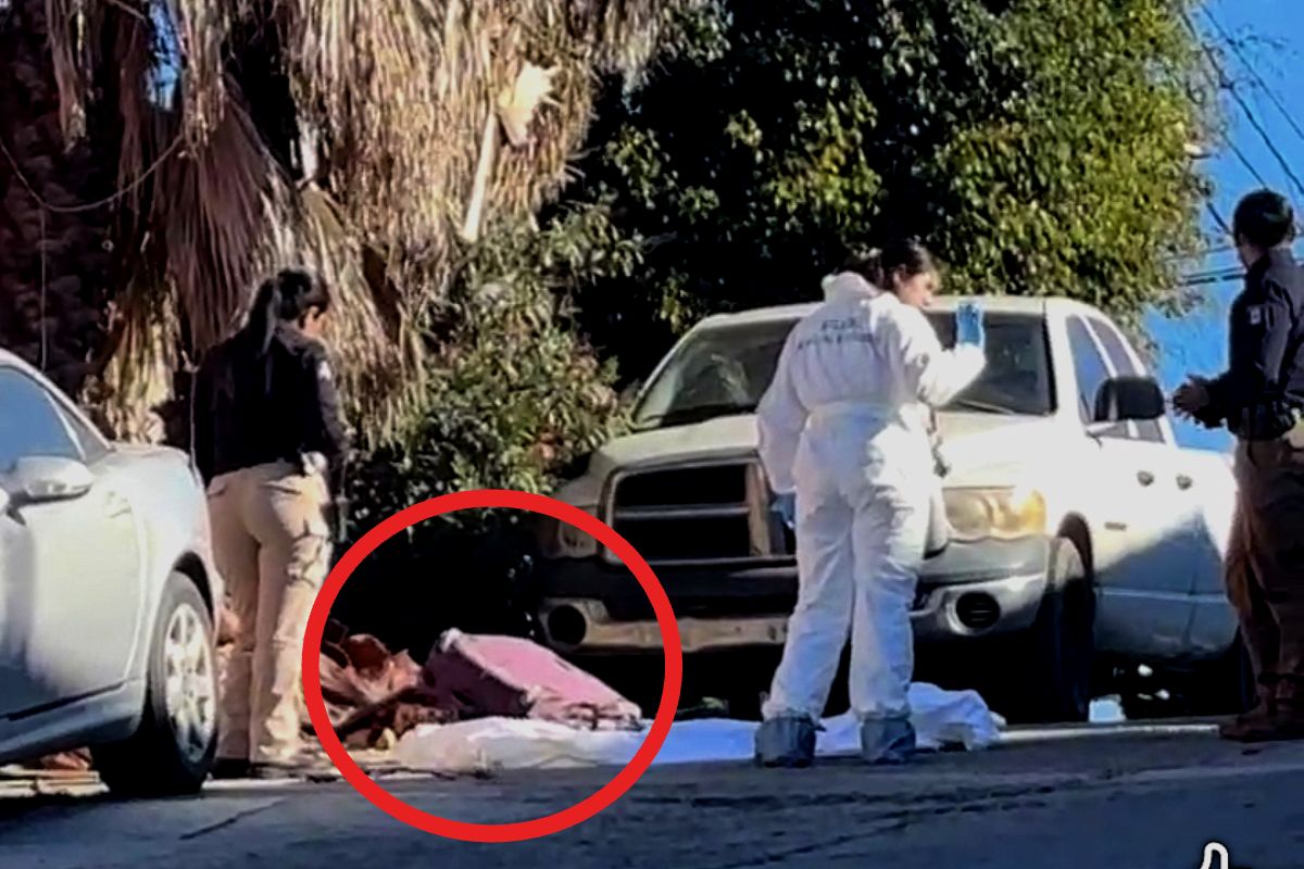Abandonan maleta con restos humano en Tijuana