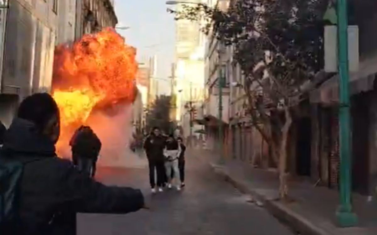 CDMX | Controlan explosión en edificio del Centro Histórico tras sismo de 6.5