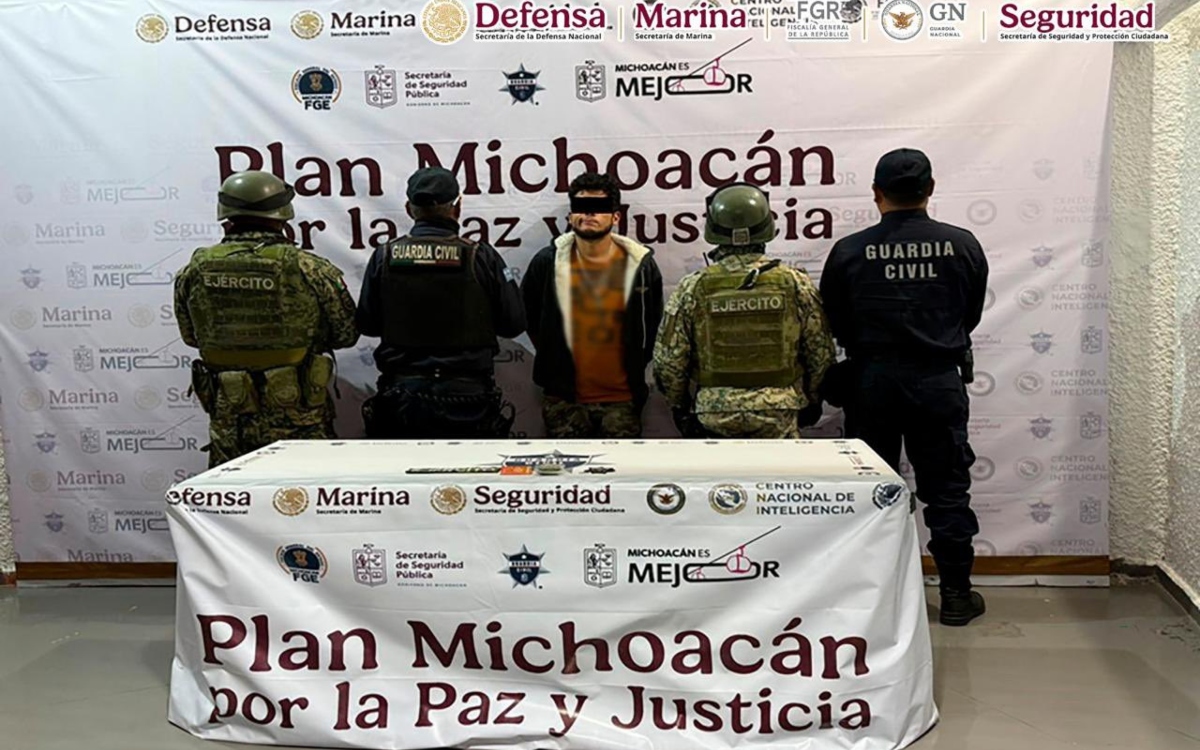 Caen 9 presuntos delincuentes y tres campamentos clandestinos fueron inhabilitados por 'Plan Michoacán'