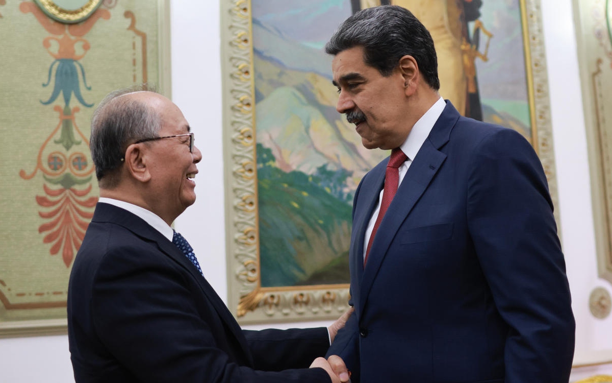 China envía diplomático a Venezuela en medio de las tensiones con EE.UU.