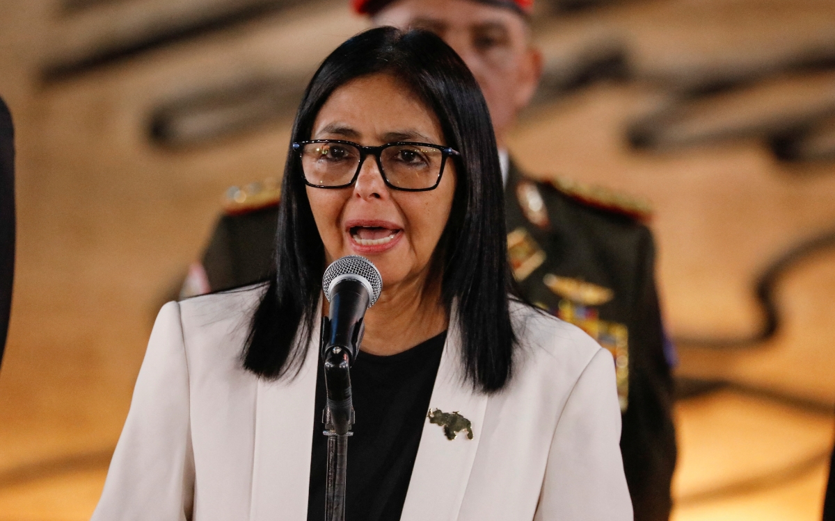 Delcy Rodríguez: En Venezuela 'hay un gobierno, el de Nicolás Maduro'