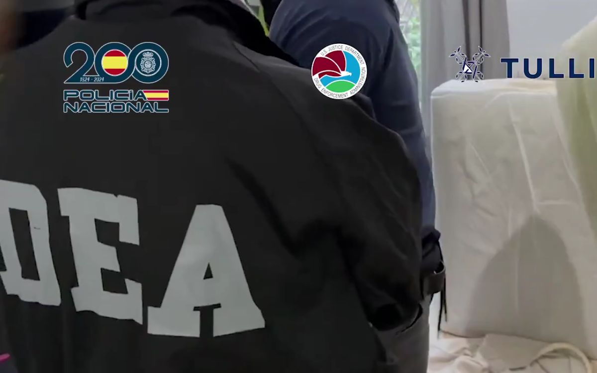 España desarticula red del Cártel de Sinaloa que traficaba metanfetamina oculta en rocas de mármol