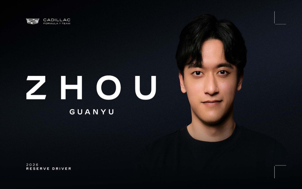 F1: Zhou Guanyu se une a Cadillac como piloto reserva para 2026 | Video