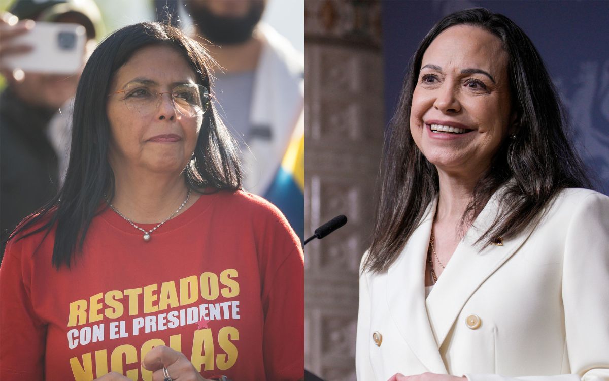 Hablé con Corina Machado, pero Delcy Rodríguez ha demostrado un liderazgo muy firme: Trump