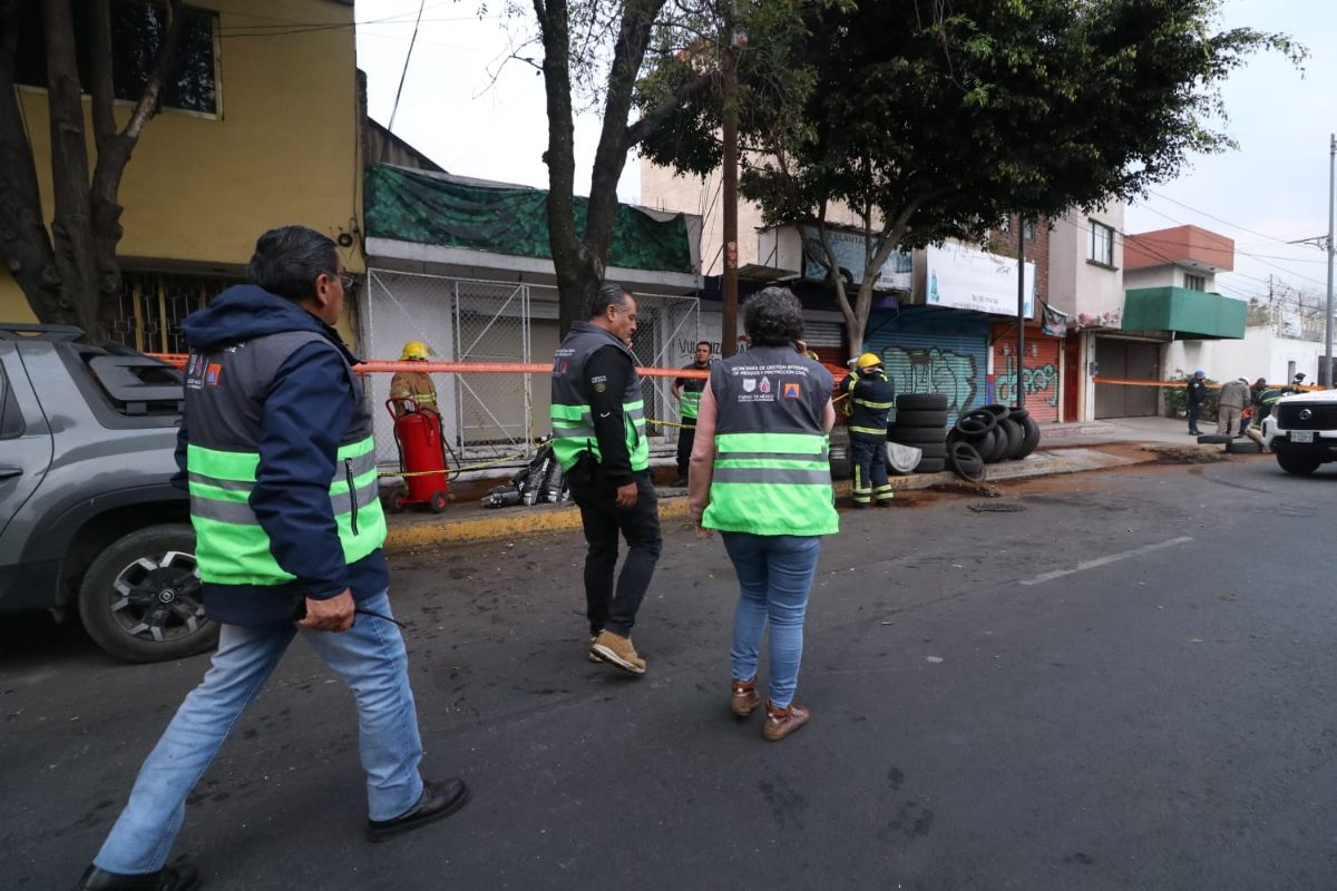 Huachicoleros abren toma clandestina de turbosina en Azcapotzalco