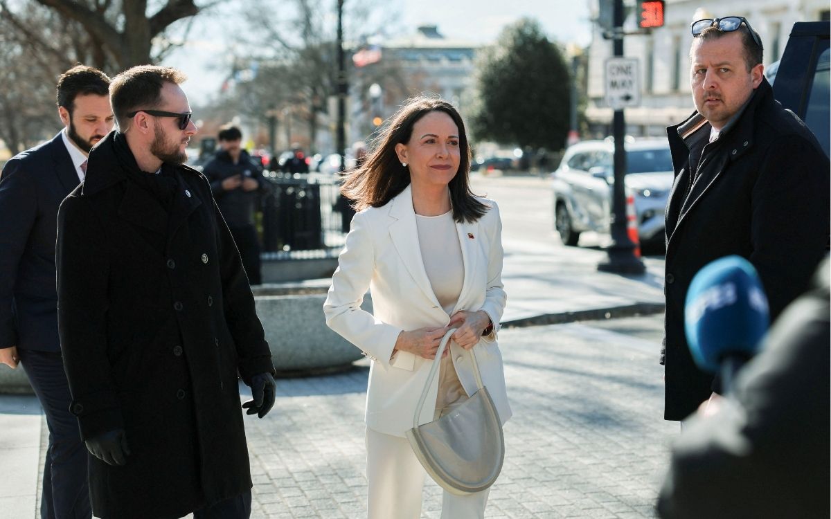 Machado destaca como 'genial' su reunión con Trump en la Casa Blanca