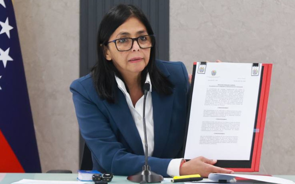 Maduro es el único presidente de Venezuela, afirma la vicepresidenta Delcy Rodríguez