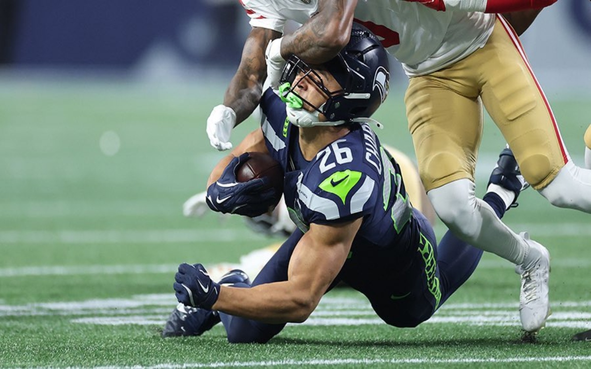 NFL: Zach Charbonnet (Seahawks) queda fuera por lesión de la Final NFC | Video