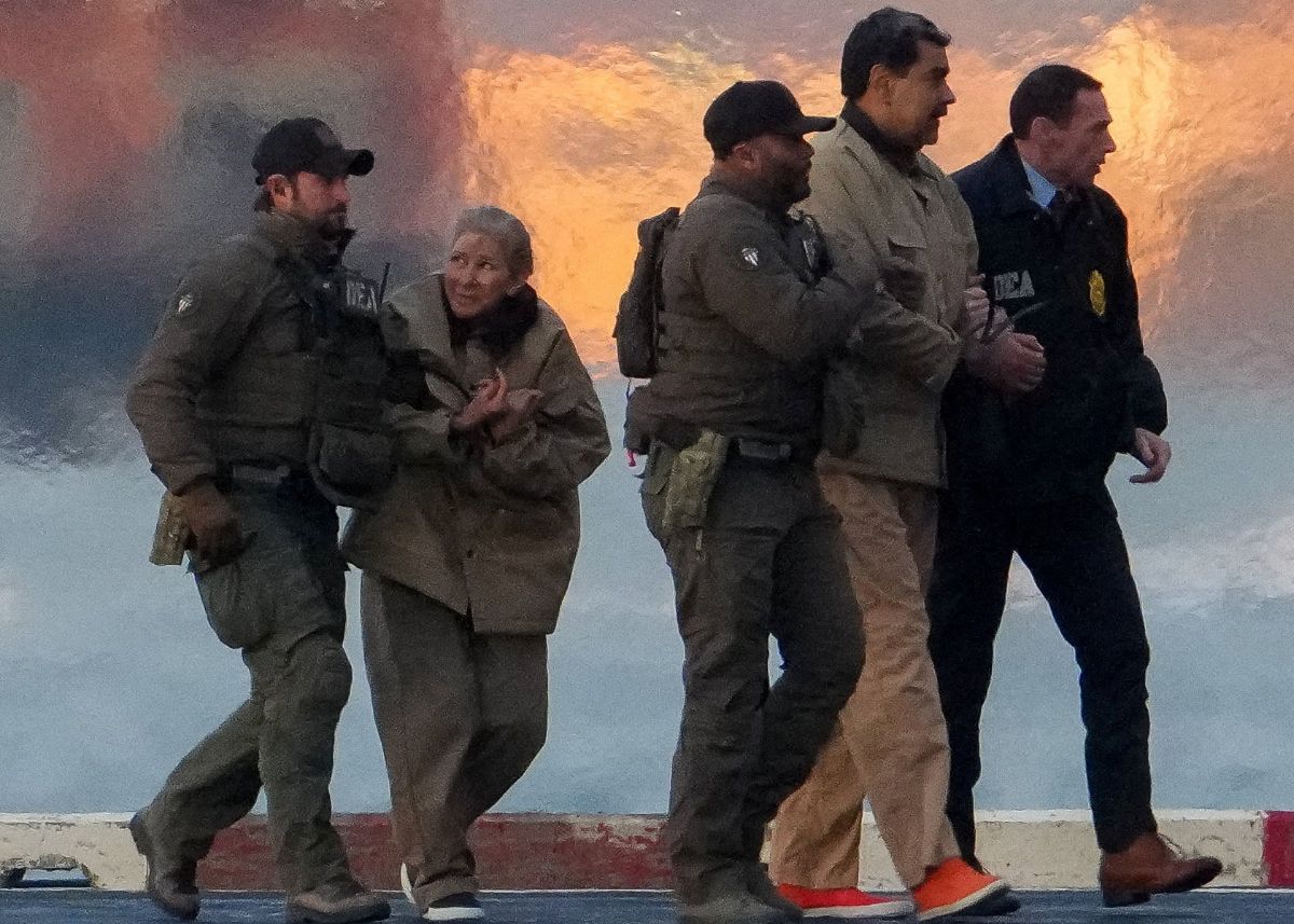 Nicolás Maduro llega al tribunal federal de Manhattan para su primera audiencia