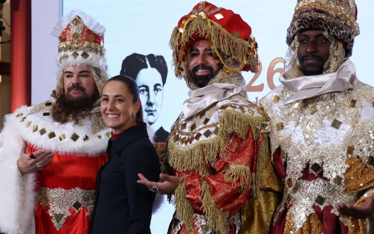 Niños y niñas expresan sus inquietudes a Sheinbaum en Día de Reyes: Esto preguntaron