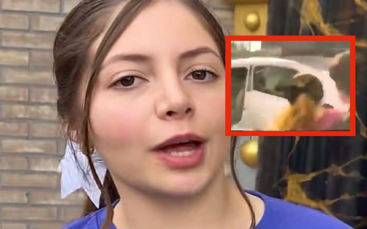 Secuestran a influencer 'La Nicholette' en Culiacán; su Cybertruck captó el momento en video