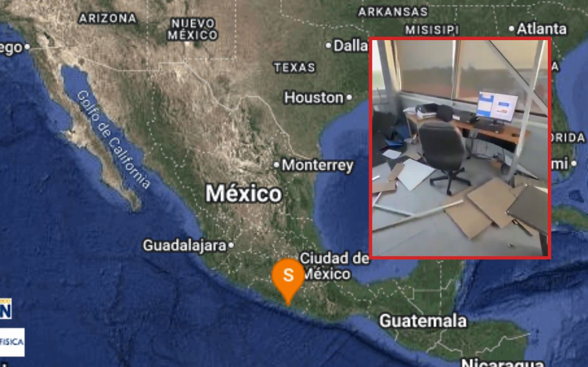 Sismo de 6.5 en Guerrero daña la torre de control del Aeropuerto de Acapulco | Video