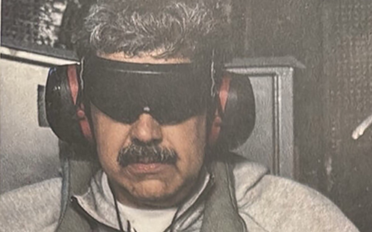 Trump publica primera foto de Maduro tras su captura