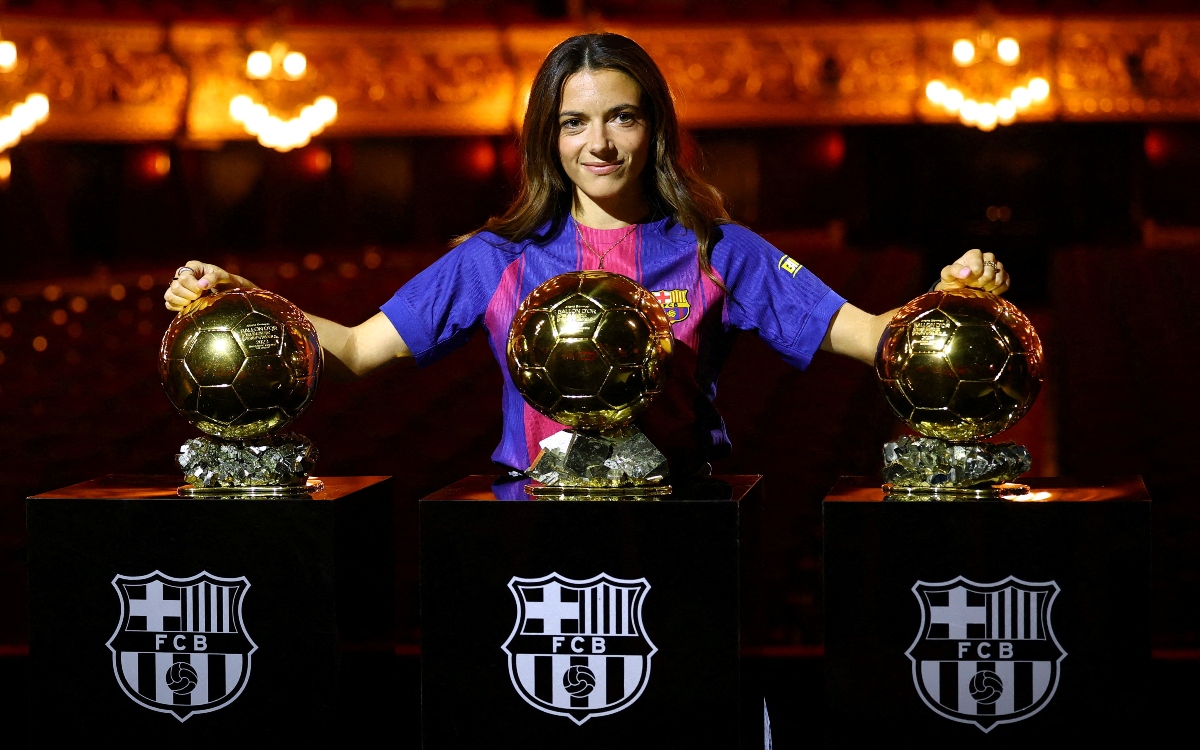 "El futbol femenino crece cada día más en México": Aitana Bonmatí