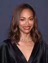 Foto de cabeza de Zoe Saldana en los premios KERING Women In Motion 2024