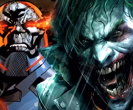 El Joker se ríe frente a Darkseid en DC Comics