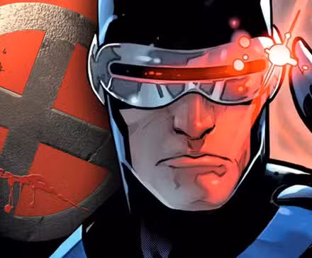 cíclope y el logo de x-men