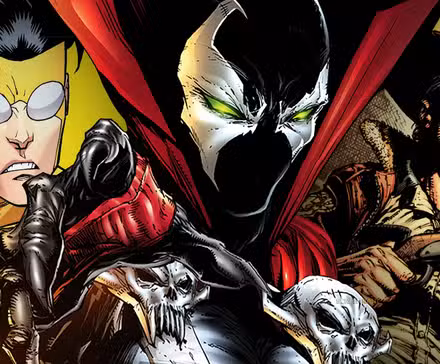 Spawn Invincible y Walking Dead Image Comics Arte