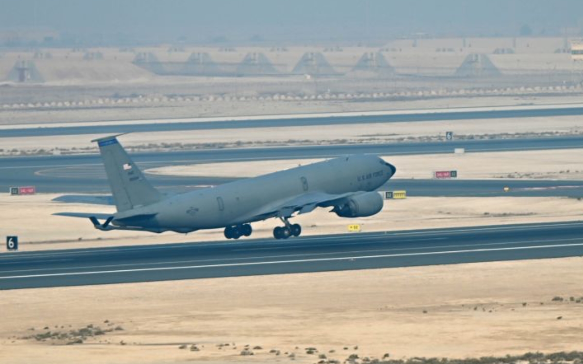 Avión de Estados Unidos se estrella en Irak