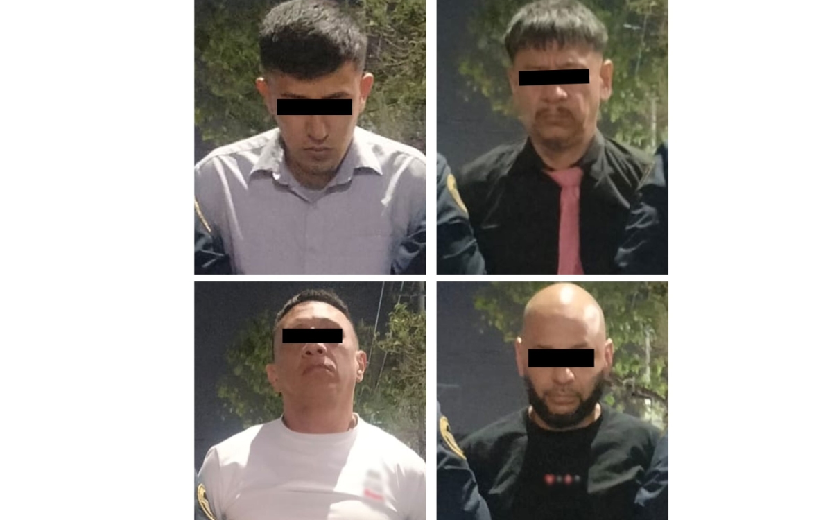 CDMX | Caen cuatro colombianos tras robo de joyas de plata con valor de 400 mil pesos