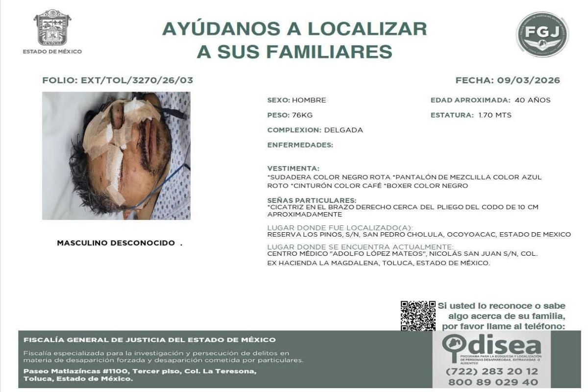 Edomex | Buscan a familiares de hombre que entró a jaula de leones