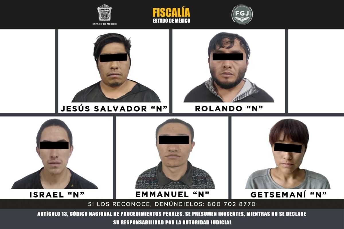 Edomex | Vinculan a proceso a cinco por secuestro de seis personas en Amanalco