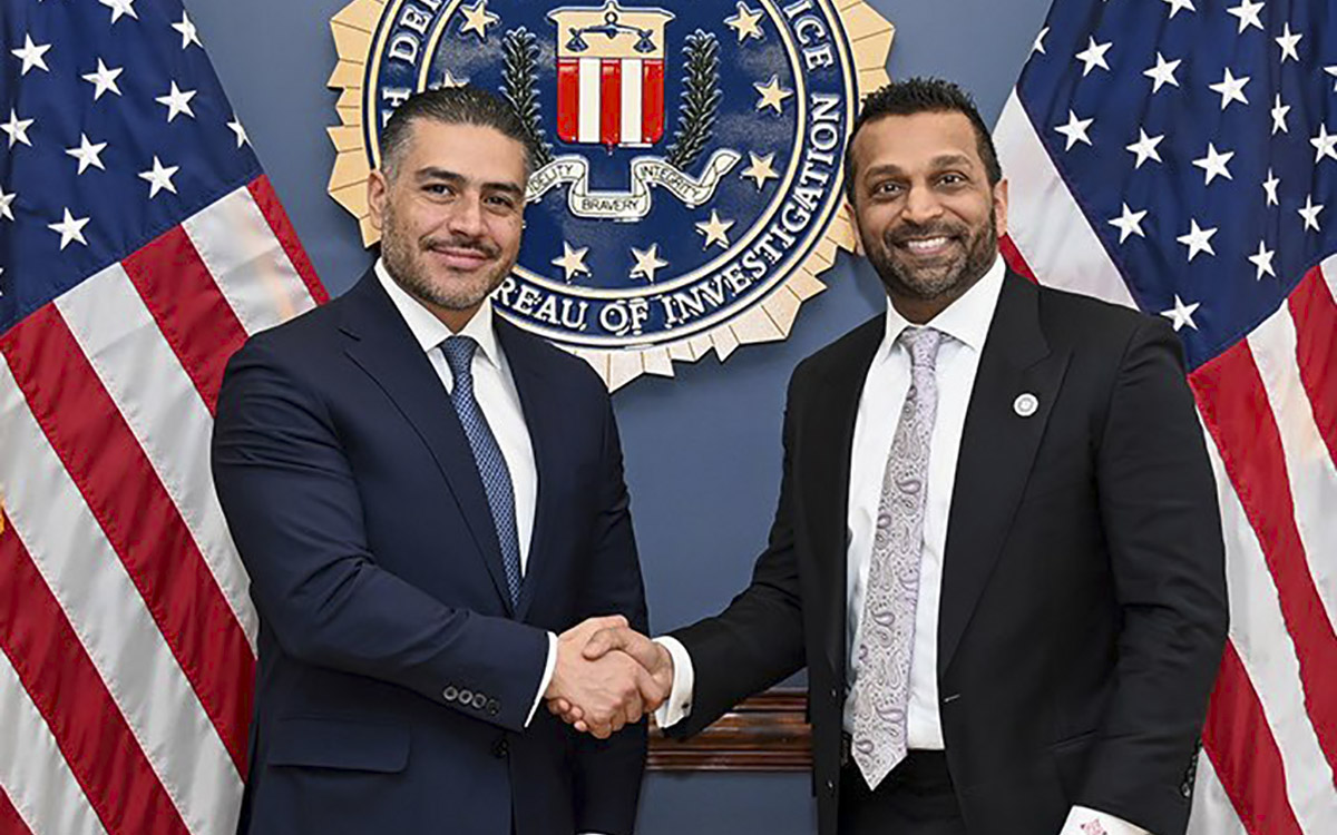 García Harfuch se reúne con el director del FBI tras encuentro con el titular de la DEA