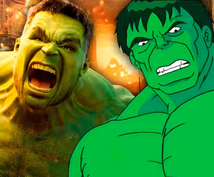 Hulk de TAS y Hulk del MCU
