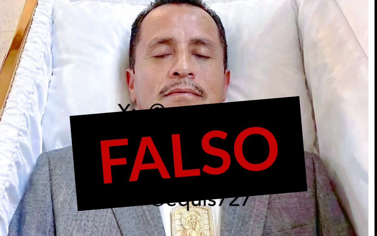 Imagen de 'El Mencho' en ataúd es falsa; fue generada con IA