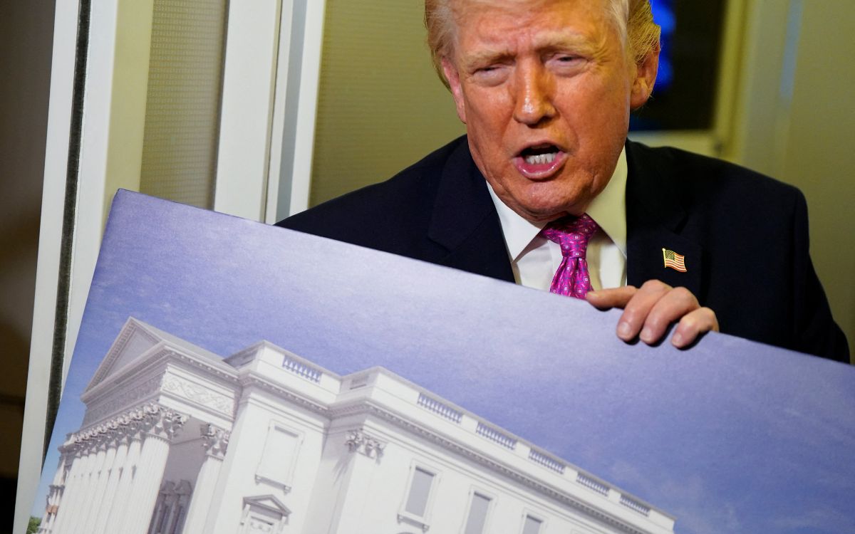 Juez frena la construcción del salón de baile de Trump en la Casa Blanca